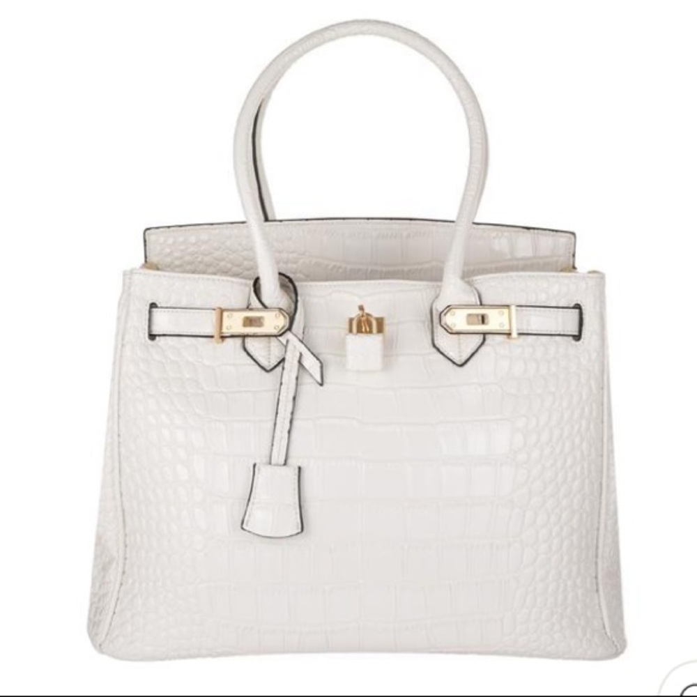 Vegan Leather Exotic Bag (Birkin inspired)